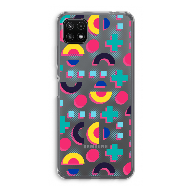 8-bit N°2: Samsung Galaxy A22 5G Transparant Hoesje