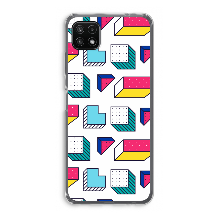 8-bit N°7: Samsung Galaxy A22 5G Transparant Hoesje