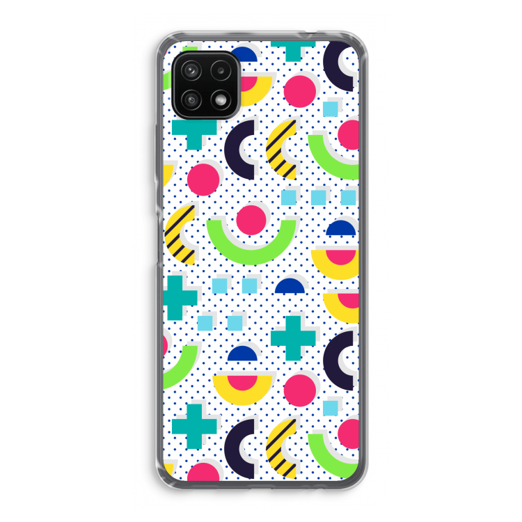 8-bit N°1: Samsung Galaxy A22 5G Transparant Hoesje