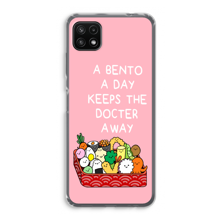 Bento a day: Samsung Galaxy A22 5G Transparant Hoesje