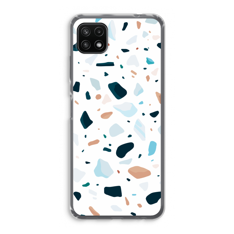 Terrazzo N°13: Samsung Galaxy A22 5G Transparant Hoesje