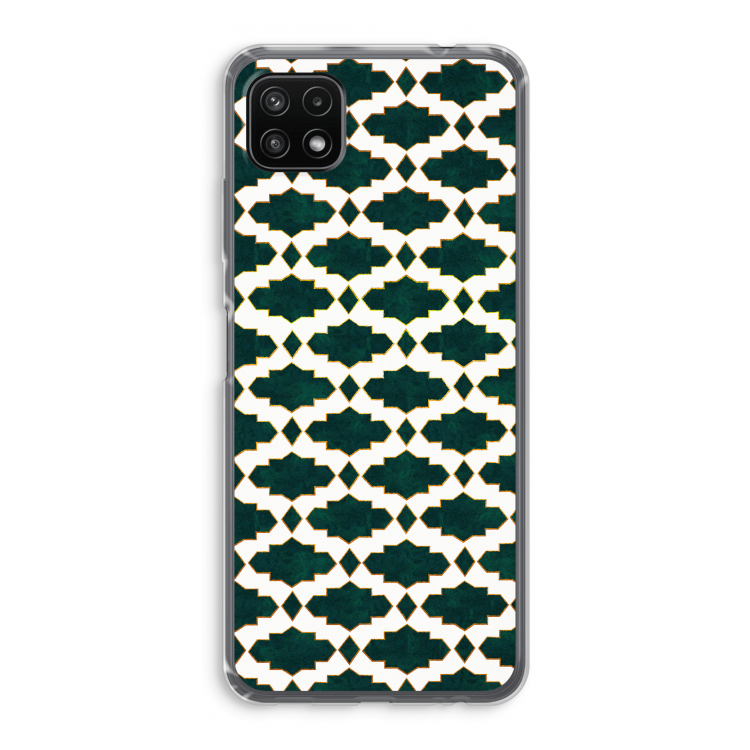 Moroccan tiles: Samsung Galaxy A22 5G Transparant Hoesje