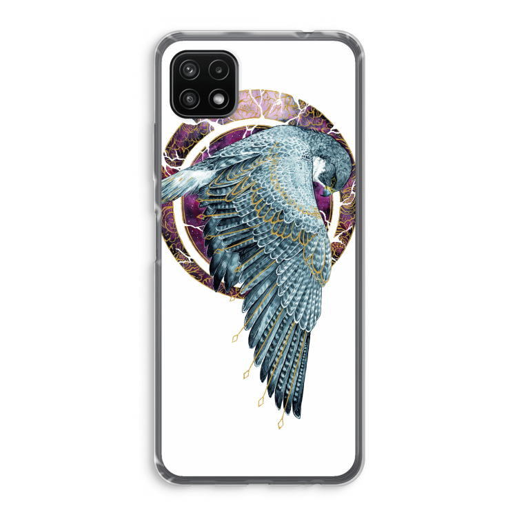 Golden Falcon: Samsung Galaxy A22 5G Transparant Hoesje