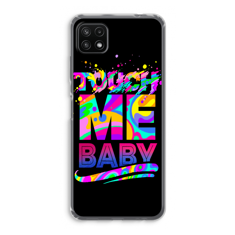 Touch Me: Samsung Galaxy A22 5G Transparant Hoesje