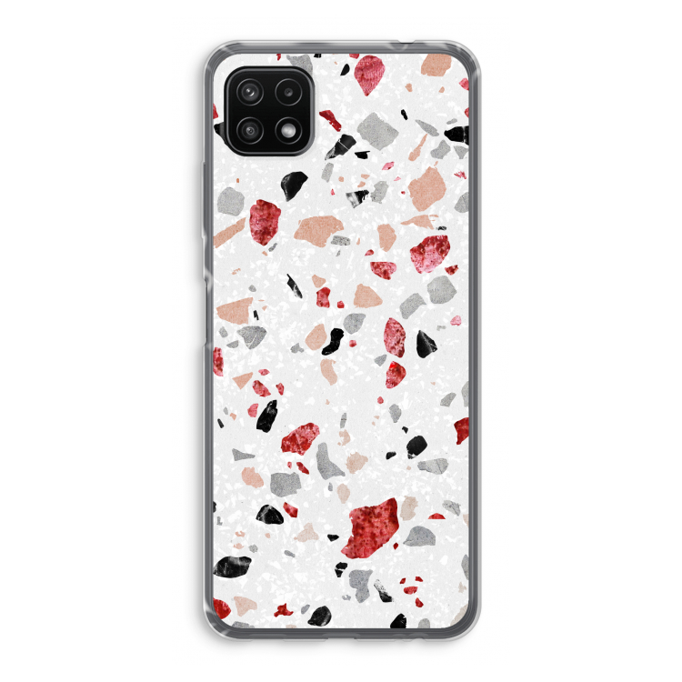 Terrazzo N°12: Samsung Galaxy A22 5G Transparant Hoesje