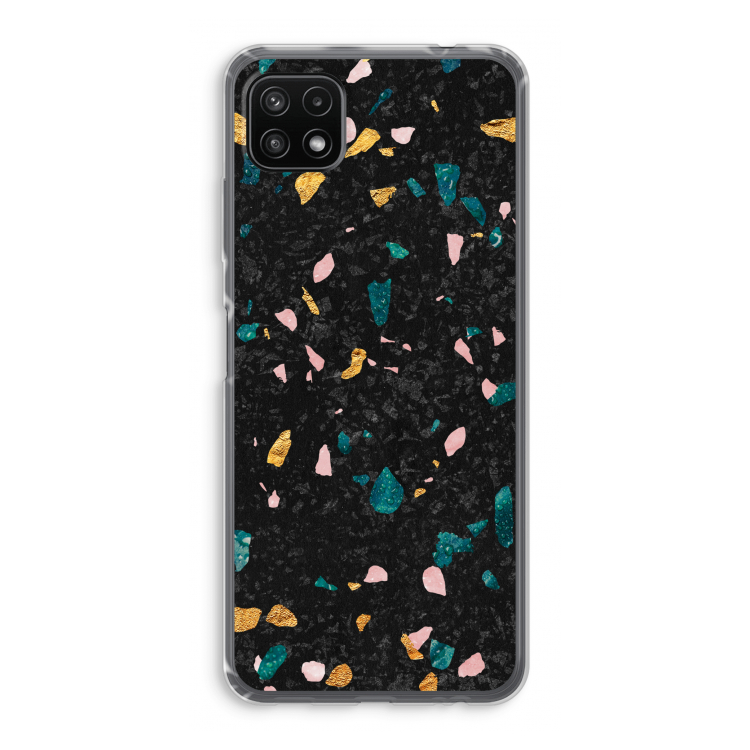 Terrazzo N°10: Samsung Galaxy A22 5G Transparant Hoesje