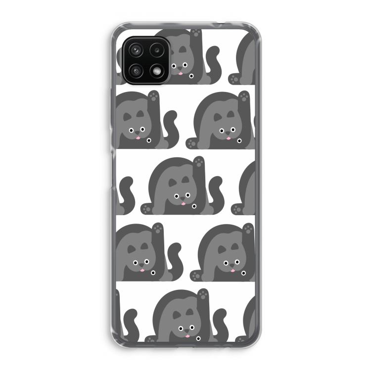 Cats: Samsung Galaxy A22 5G Transparant Hoesje