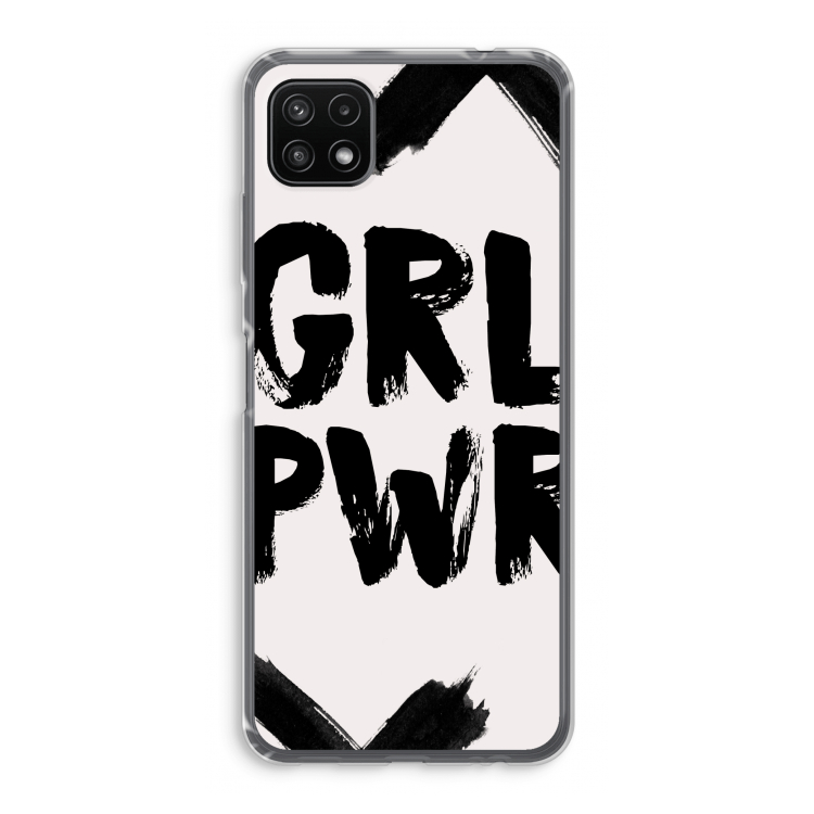 Girl Power #2: Samsung Galaxy A22 5G Transparant Hoesje