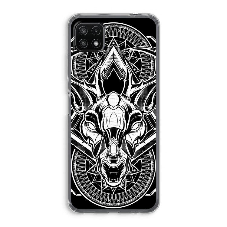 Oh Deer: Samsung Galaxy A22 5G Transparant Hoesje