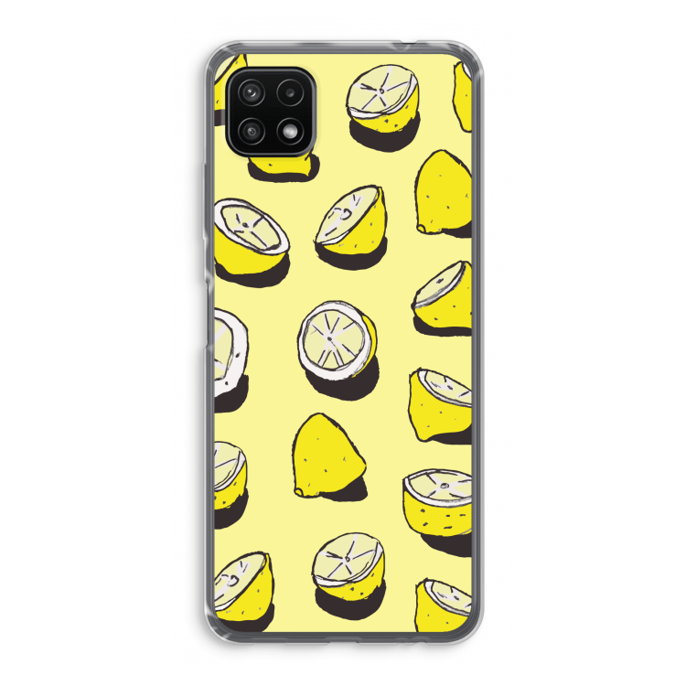 When Life Gives You Lemons...: Samsung Galaxy A22 5G Transparant Hoesje