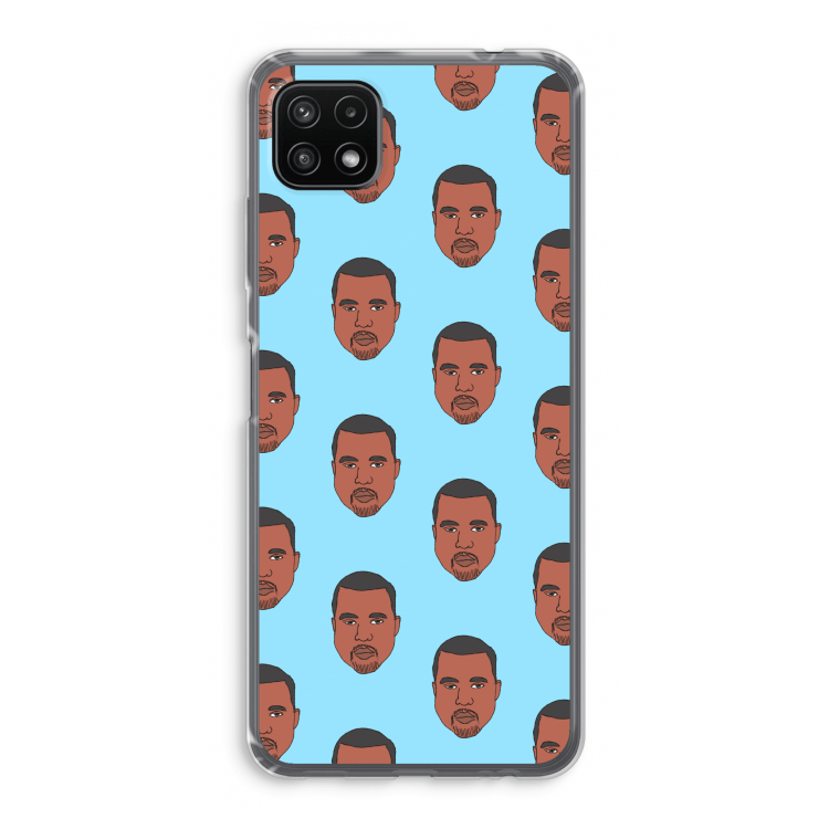 Kanye Call Me?: Samsung Galaxy A22 5G Transparant Hoesje