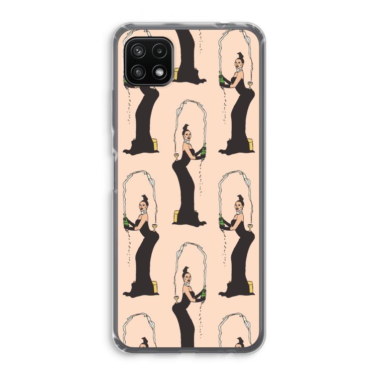 Pop Some Kim: Samsung Galaxy A22 5G Transparant Hoesje
