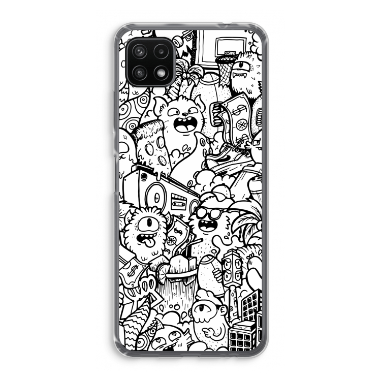 Vexx City #2: Samsung Galaxy A22 5G Transparant Hoesje
