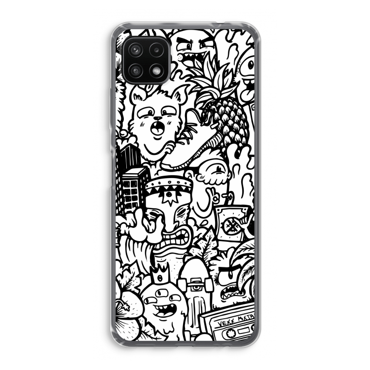 Vexx Mixtape #2: Samsung Galaxy A22 5G Transparant Hoesje