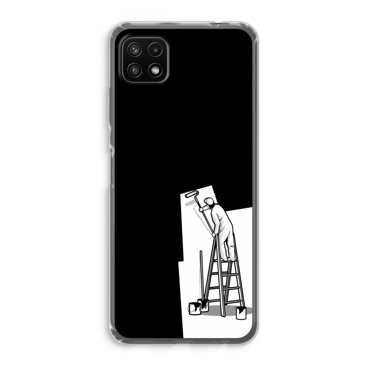 Musketon Painter: Samsung Galaxy A22 5G Transparant Hoesje