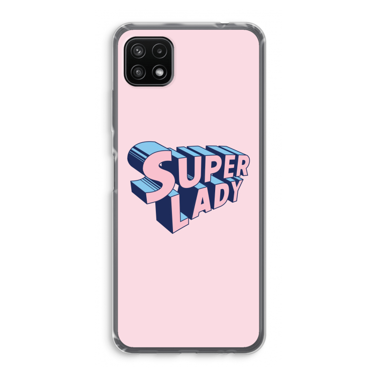 Superlady: Samsung Galaxy A22 5G Transparant Hoesje