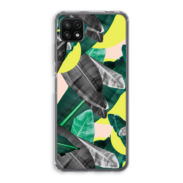 Fantasie jungle: Samsung Galaxy A22 5G Transparant Hoesje