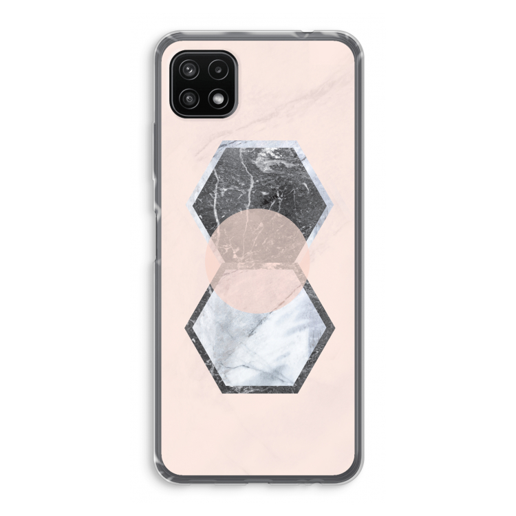 Creatieve toets: Samsung Galaxy A22 5G Transparant Hoesje