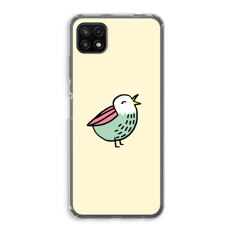 Birdy: Samsung Galaxy A22 5G Transparant Hoesje