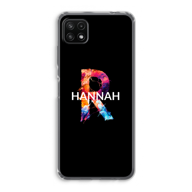 Abstract Spectrum: Samsung Galaxy A22 5G Transparant Hoesje