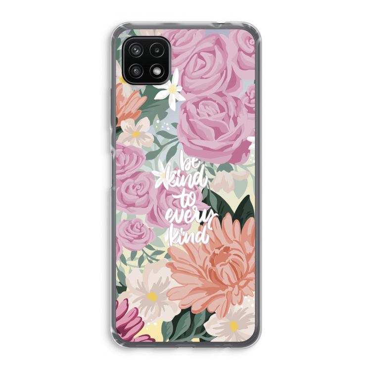 Kindness matters: Samsung Galaxy A22 5G Transparant Hoesje