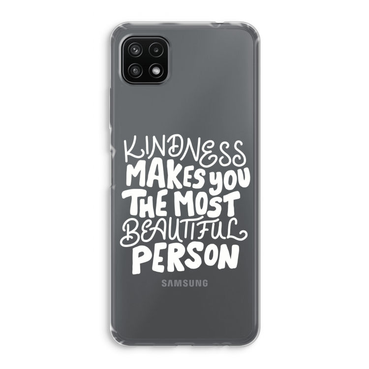 The prettiest: Samsung Galaxy A22 5G Transparant Hoesje