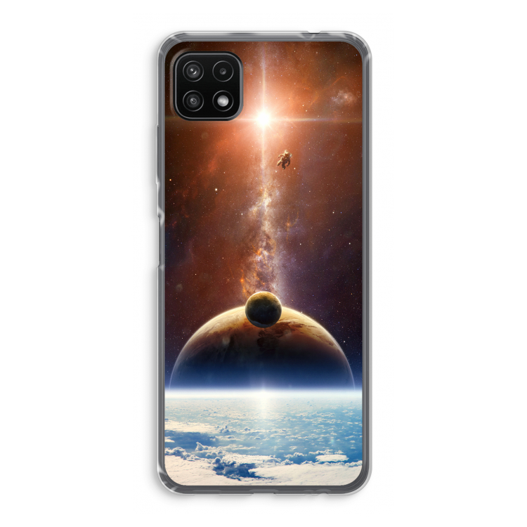 Omicron 2019: Samsung Galaxy A22 5G Transparant Hoesje