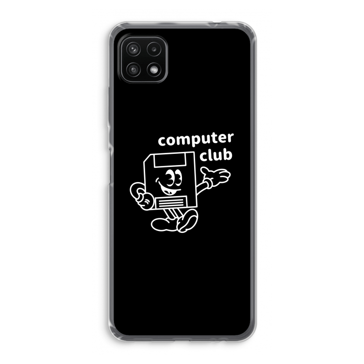 Floppyhead: Samsung Galaxy A22 5G Transparant Hoesje