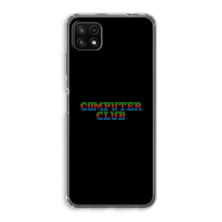 Retro: Samsung Galaxy A22 5G Transparant Hoesje