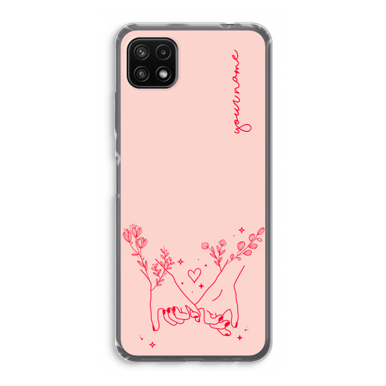 Best Friends: Samsung Galaxy A22 5G Transparant Hoesje