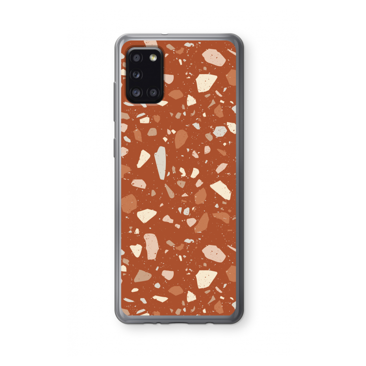 Terrazzo N°22: Samsung Galaxy A31 Transparant Hoesje