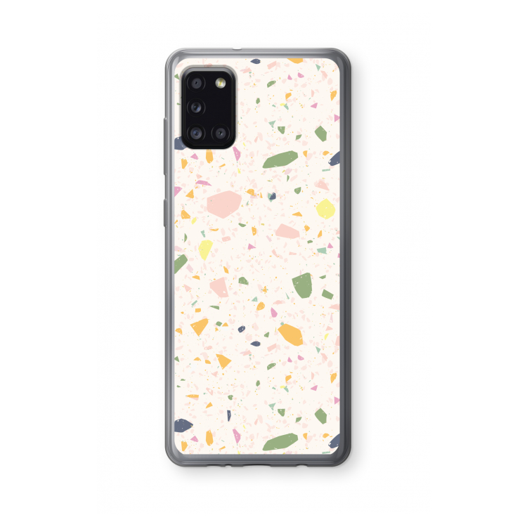 Terrazzo N°21: Samsung Galaxy A31 Transparant Hoesje