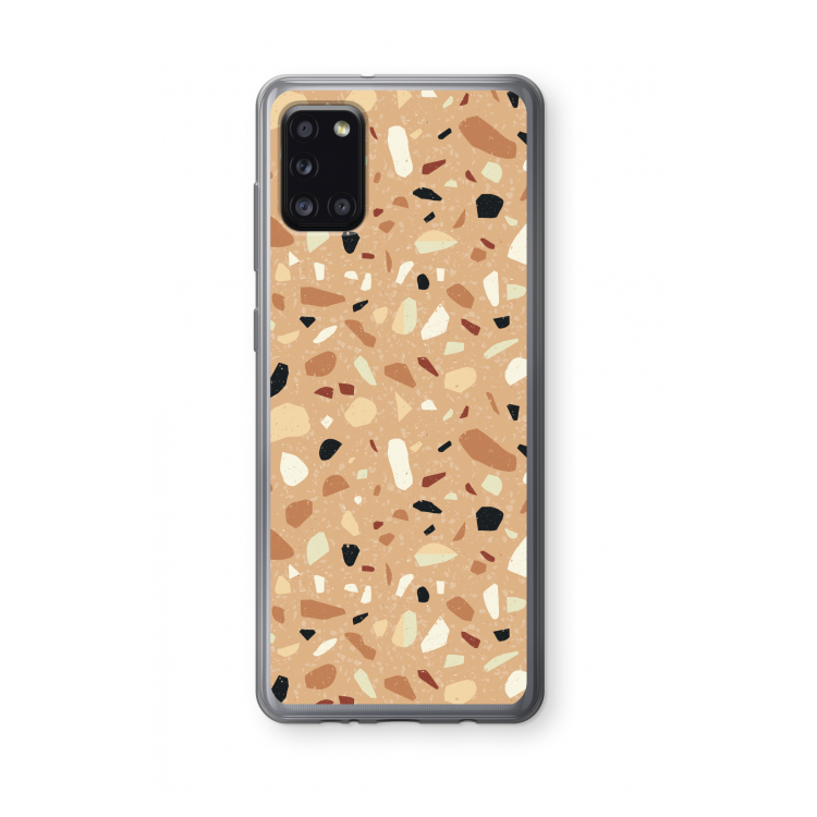 Terrazzo N°17: Samsung Galaxy A31 Transparant Hoesje