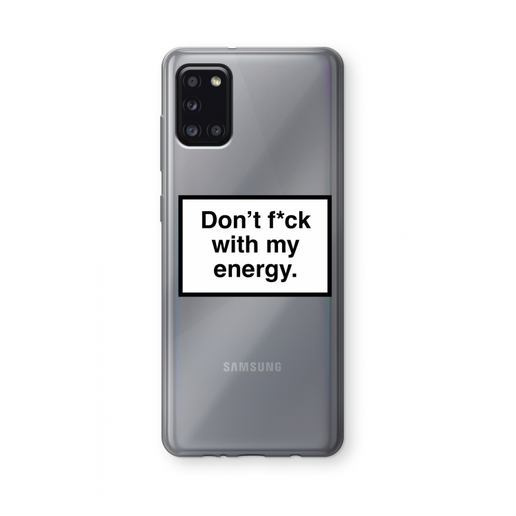 My energy: Samsung Galaxy A31 Transparant Hoesje
