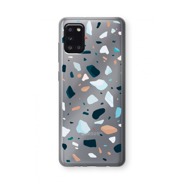 Terrazzo N°13: Samsung Galaxy A31 Transparant Hoesje