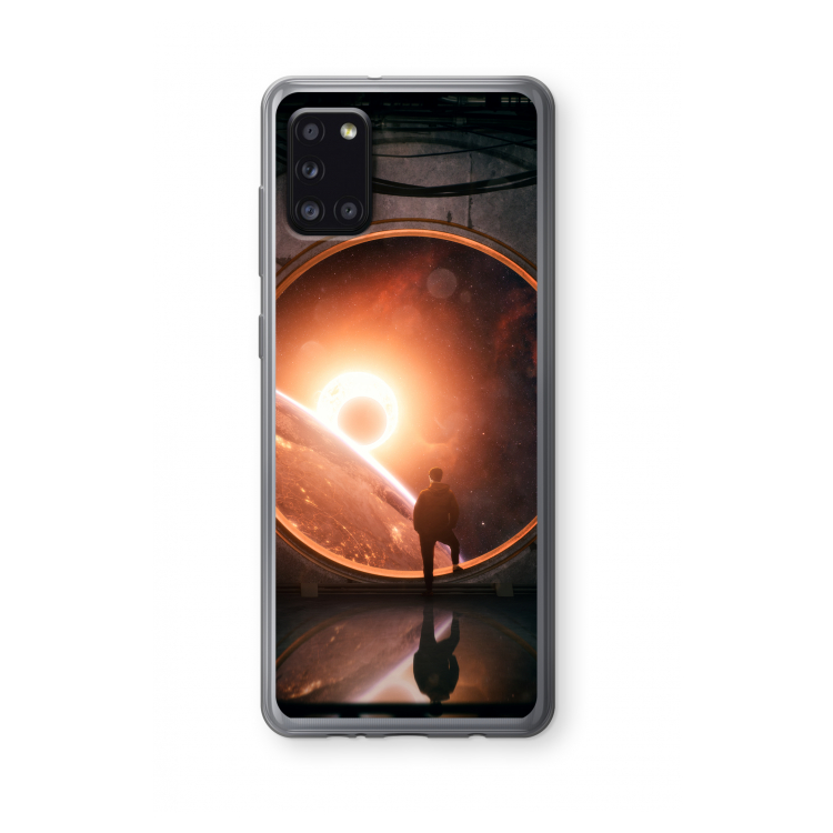 Ephemeral: Samsung Galaxy A31 Transparant Hoesje