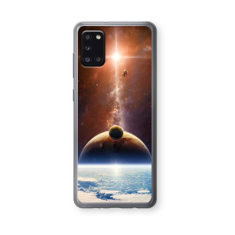Omicron 2019: Samsung Galaxy A31 Transparant Hoesje