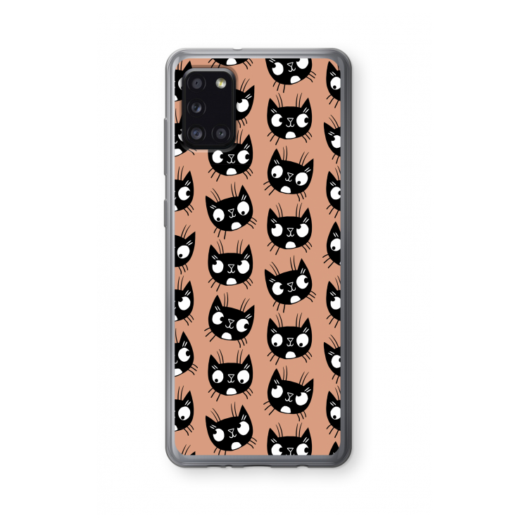Kat: Samsung Galaxy A31 Transparant Hoesje