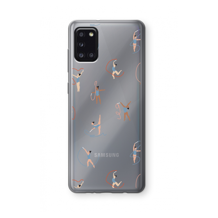 Dancing #3: Samsung Galaxy A31 Transparant Hoesje
