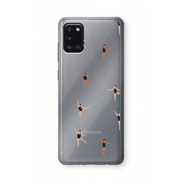 Dancing #1: Samsung Galaxy A31 Transparant Hoesje