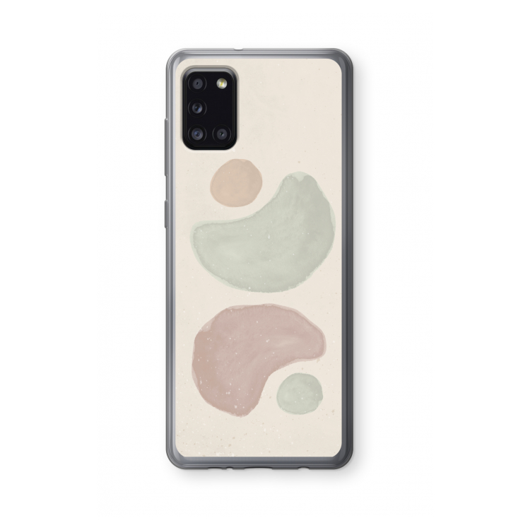 Geo #10: Samsung Galaxy A31 Transparant Hoesje