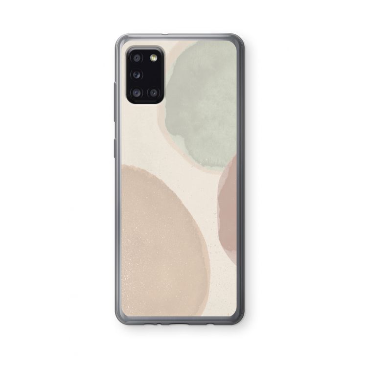 Geo #8: Samsung Galaxy A31 Transparant Hoesje