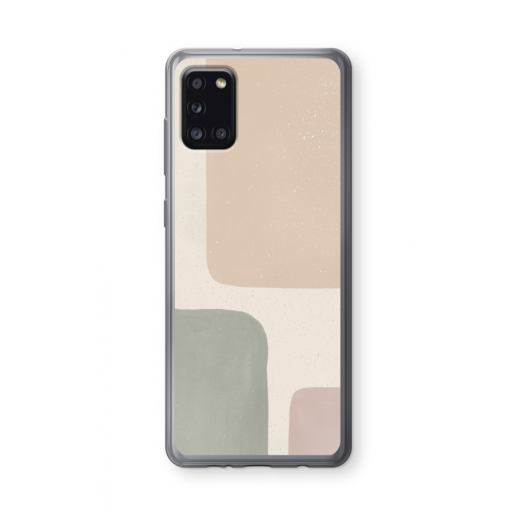 Geo #7: Samsung Galaxy A31 Transparant Hoesje