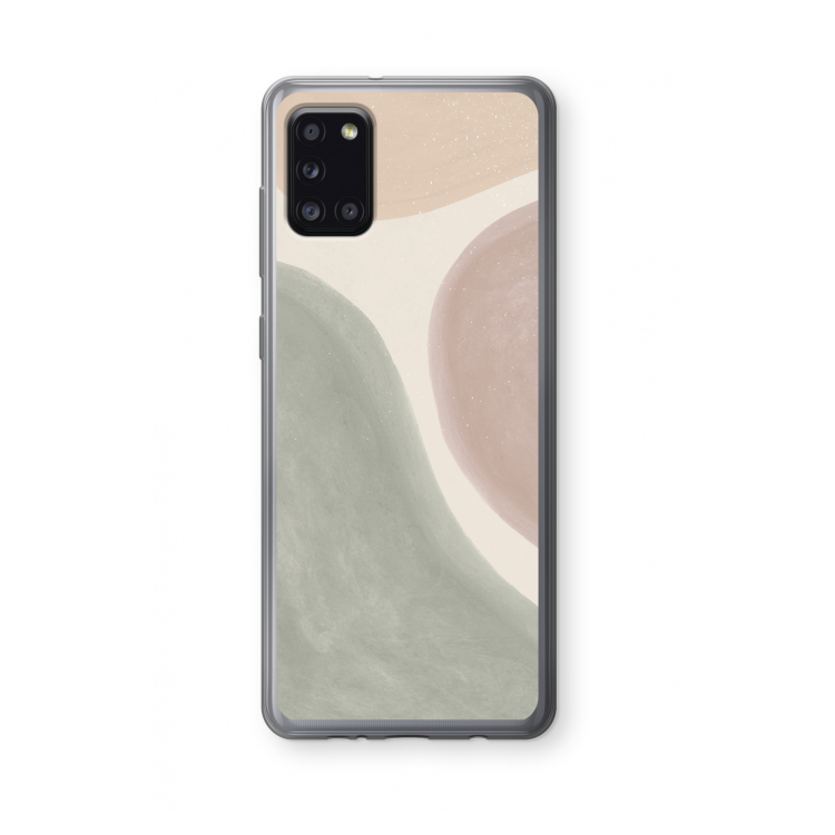Geo #6: Samsung Galaxy A31 Transparant Hoesje