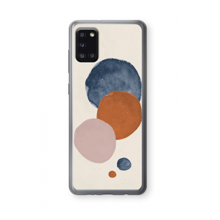 Geo #4: Samsung Galaxy A31 Transparant Hoesje