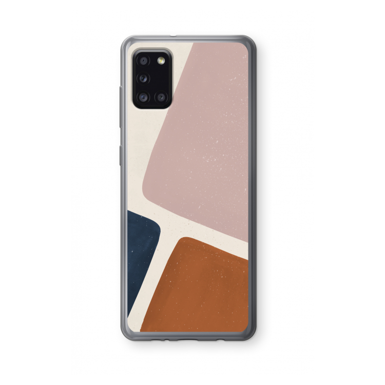 Geo #2: Samsung Galaxy A31 Transparant Hoesje