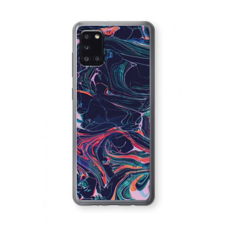 Light Years Beyond: Samsung Galaxy A31 Transparant Hoesje