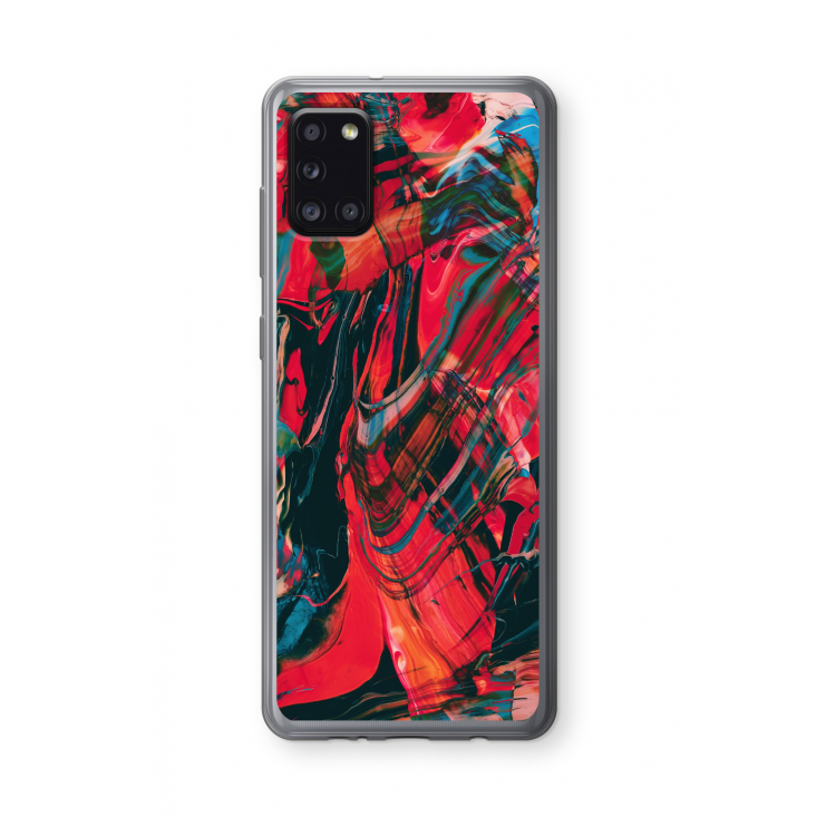 Endless Descent: Samsung Galaxy A31 Transparant Hoesje