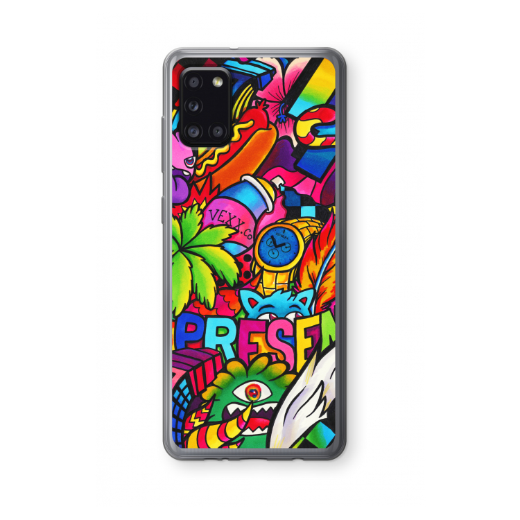 Represent: Samsung Galaxy A31 Transparant Hoesje