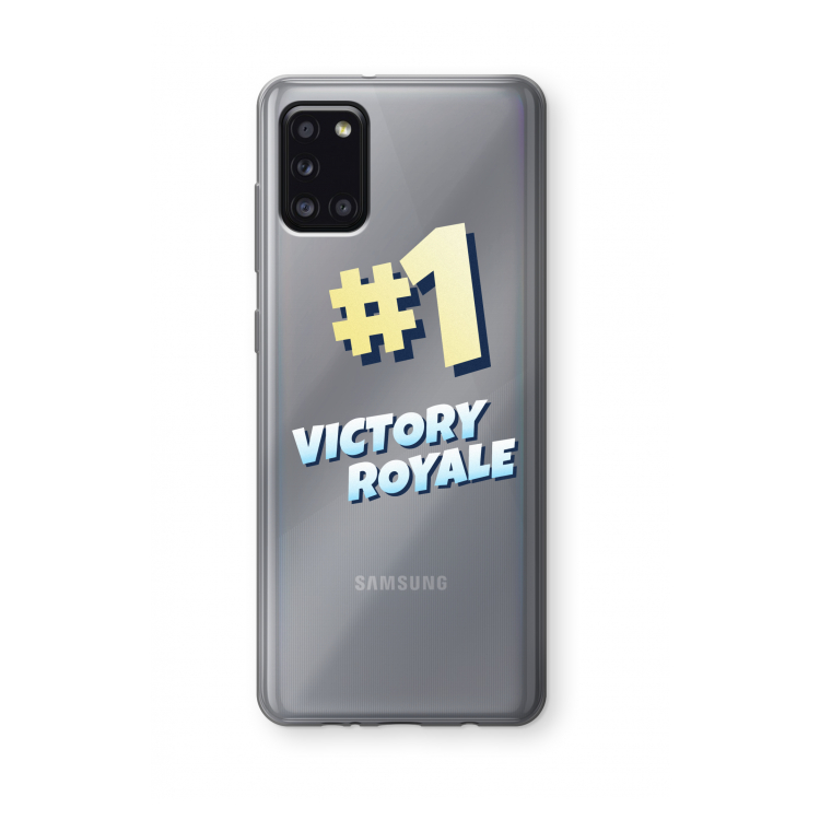 Victory Royale: Samsung Galaxy A31 Transparant Hoesje